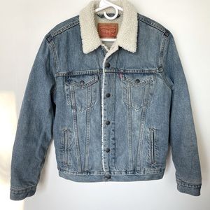 Levi Strauss & Co. Sherpa Jean Jacket Men’s M